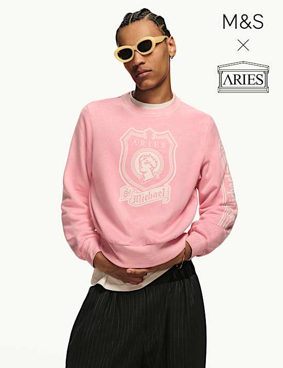 Sweat 100 % coton avec imprim&eacute;