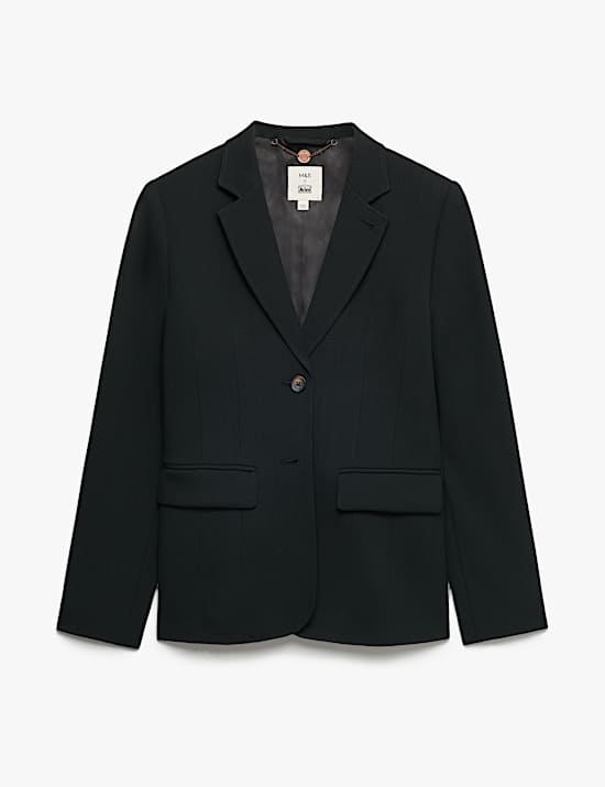 Wool Rich Tailored Blazer