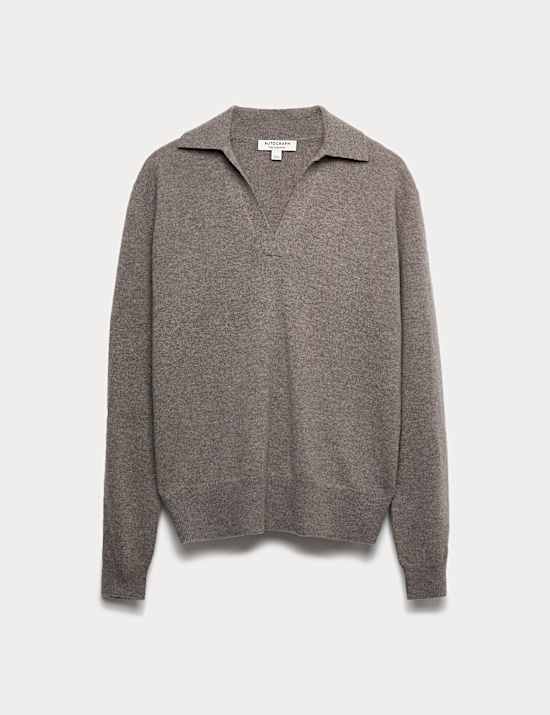 Pure Cashmere Relaxed Fit Knitted Top