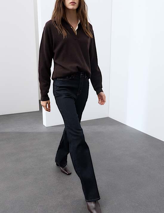 Pure Cashmere Relaxed Fit Knitted Top
