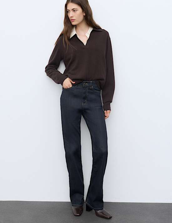 Pure Cashmere Relaxed Fit Knitted Top