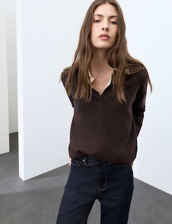 Pure Cashmere Relaxed Fit Knitted Top