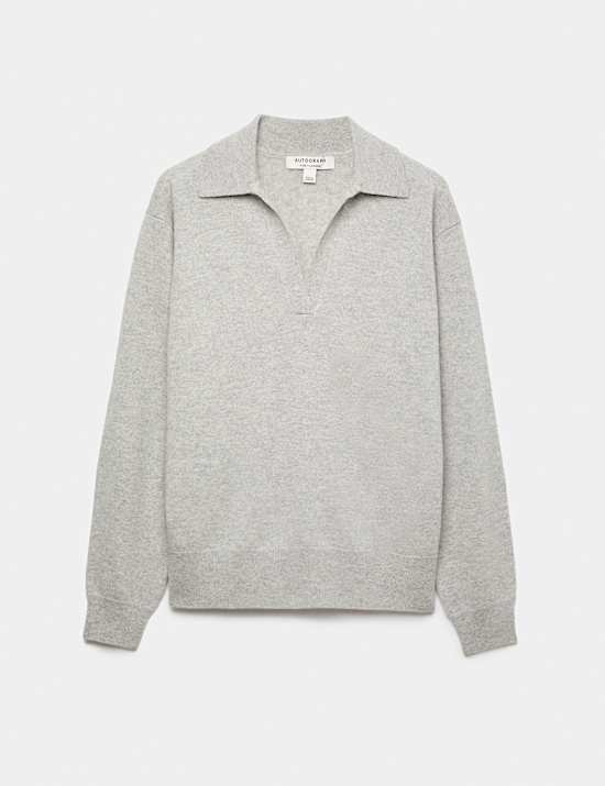 Pure Cashmere Relaxed Fit Knitted Top