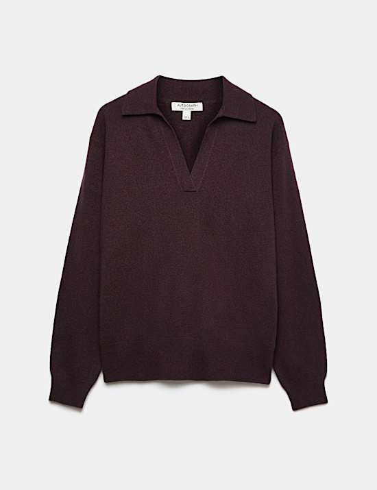 Pure Cashmere Relaxed Fit Knitted Top