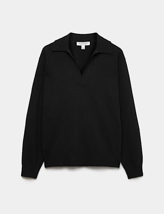 Pure Cashmere Relaxed Fit Knitted Top