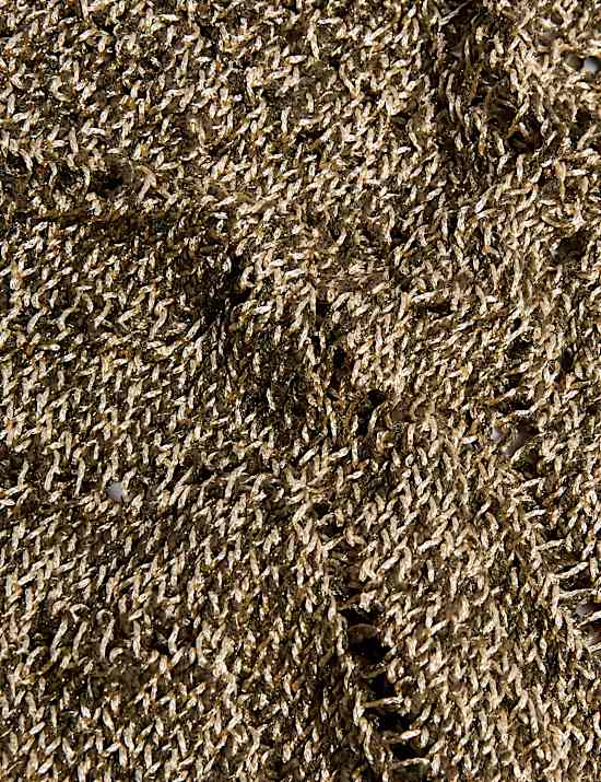 Metallic Vest With Cotton