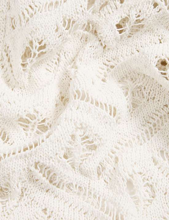 Textured Edge to Edge Longline Cardigan