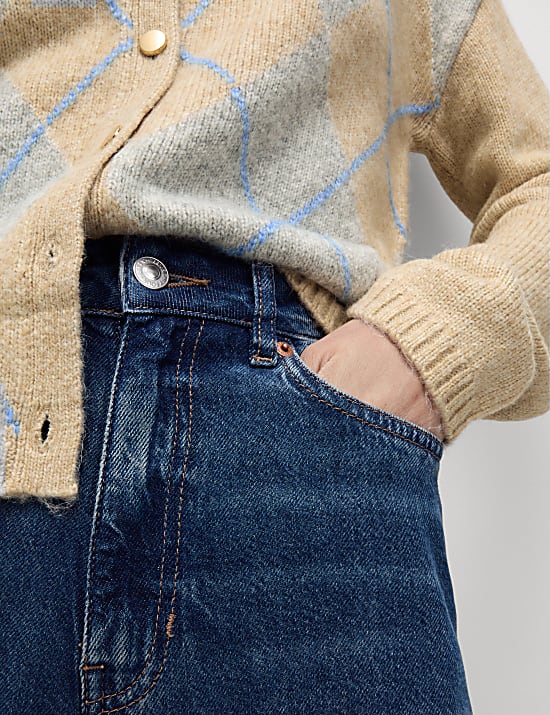 Gilet &eacute;cossais &agrave; col rond avec laine