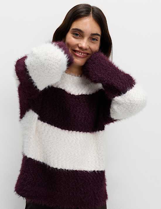 Striped Crew Neck Jumper