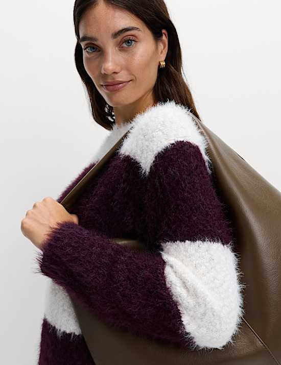 Striped Crew Neck Jumper