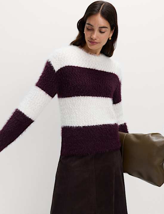 Striped Crew Neck Jumper
