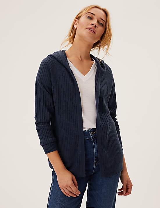 Supersoft Edge to Edge Hooded Cardigan