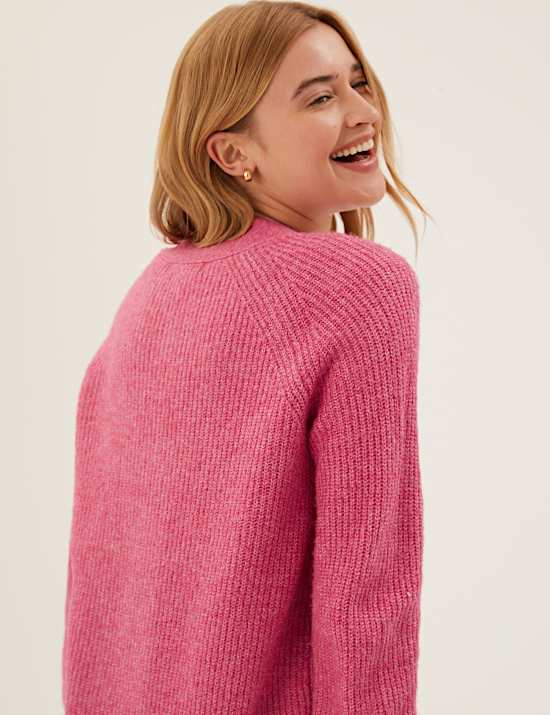 Kardigan Longline Relaxed Kerah V Berusuk