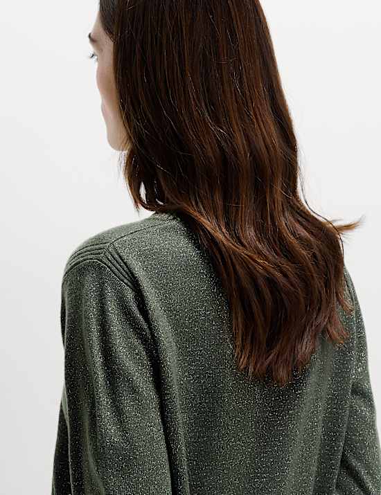 Cashmilon Sparkle Crew Neck Jumper