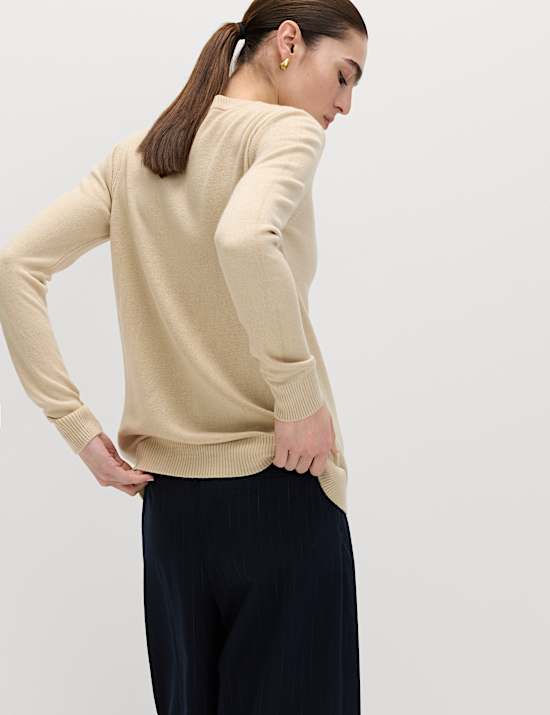 Superweicher Pullover mit Rundhalsausschnitt