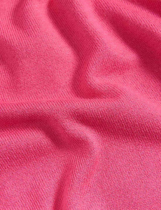 Supersoft Tipped Detail Relaxed Jumper