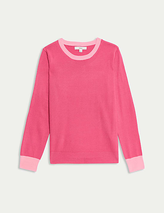 Supersoft Tipped Detail Relaxed Jumper