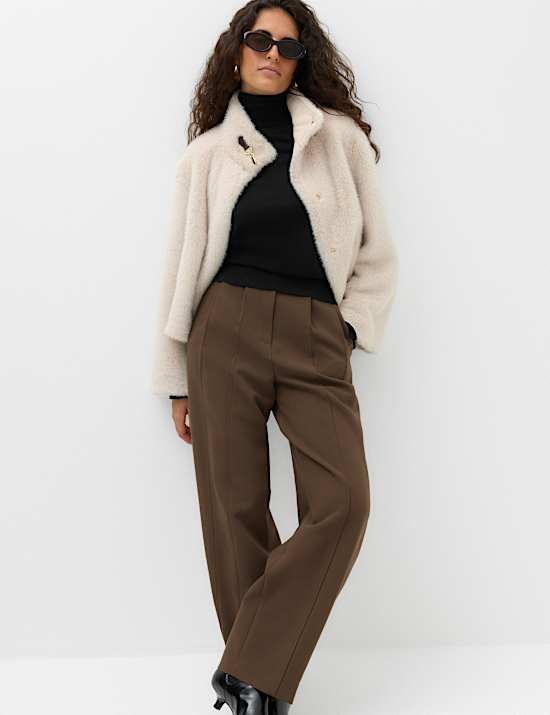 Slim Fit Roll Neck Fitted Jumper