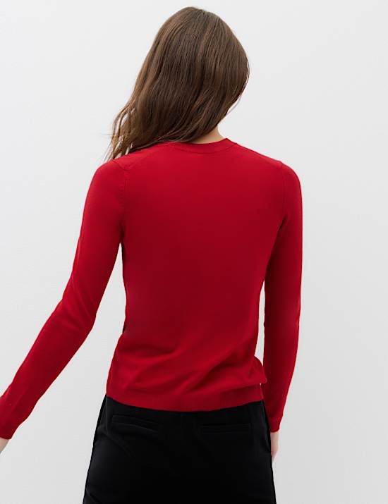 Slogan Fitted Jumper