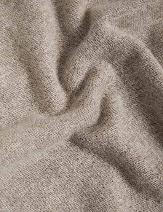 Pure Cashmere Roll Neck Jumper