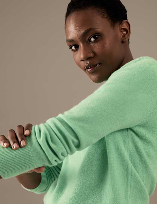 Pure Cashmere Crew Neck Jumper