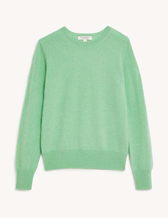 Pure Cashmere Crew Neck Jumper