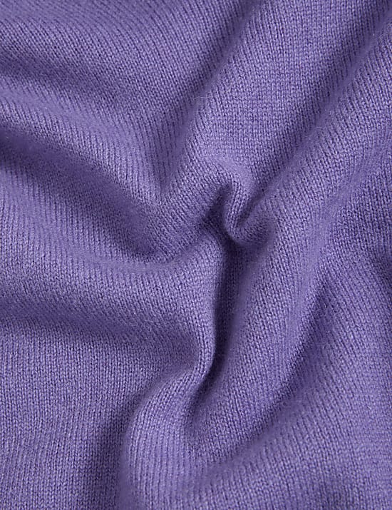 Pure Cashmere Roll Neck Jumper