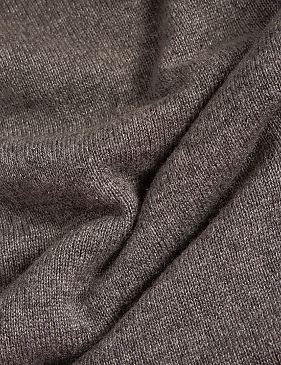 Pure Cashmere Roll Neck Jumper