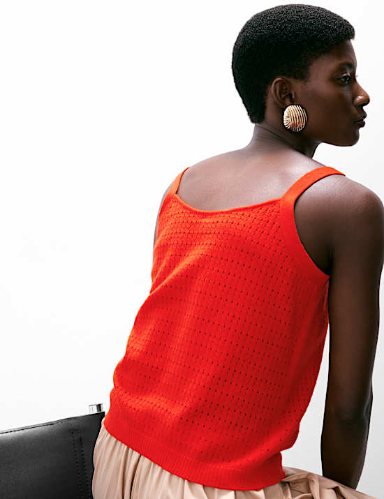 Maillot de corps en maille de laine mérinos et cachemire