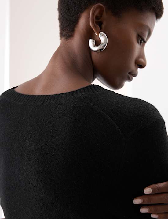 Jumper Kerah V Kasmir Murni