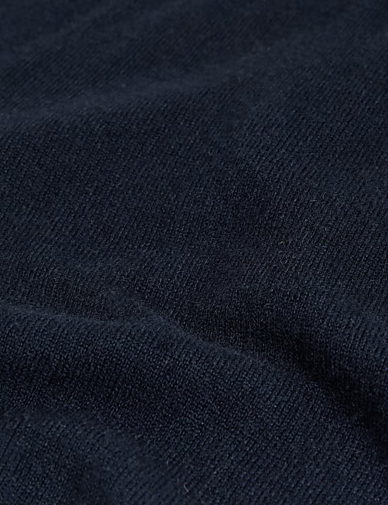 מכנסי ריצה מקשמיר טהור באורך קרסול בגזרה צרה