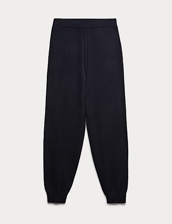Pure Cashmere Tapered Ankle Grazer Joggers