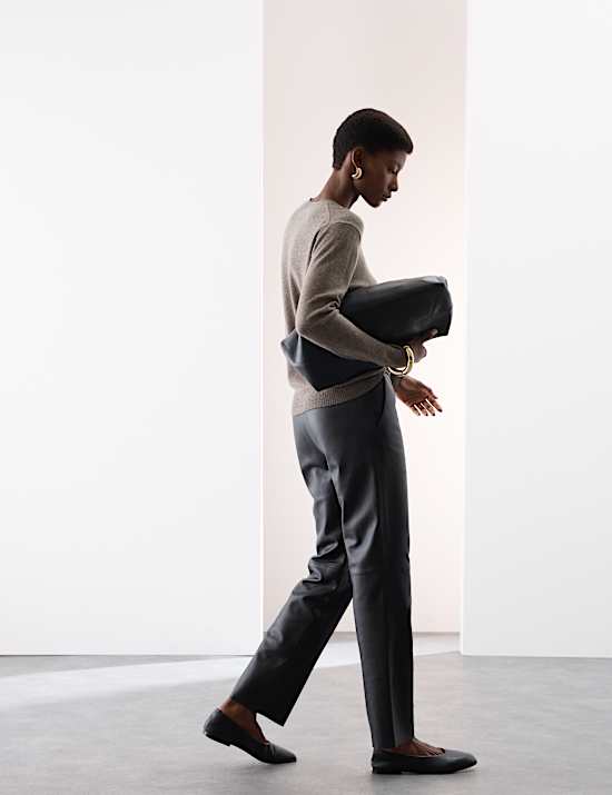 Jumper Kerah Bundar Kasmir Murni