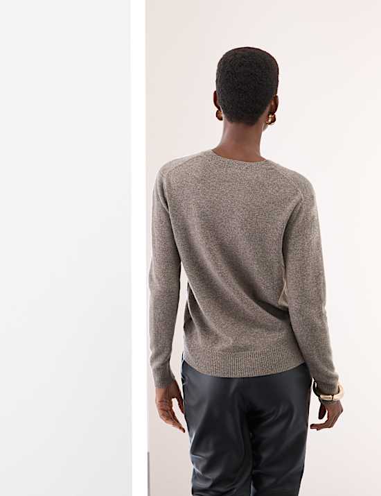 Jumper Kerah Bundar Kasmir Murni