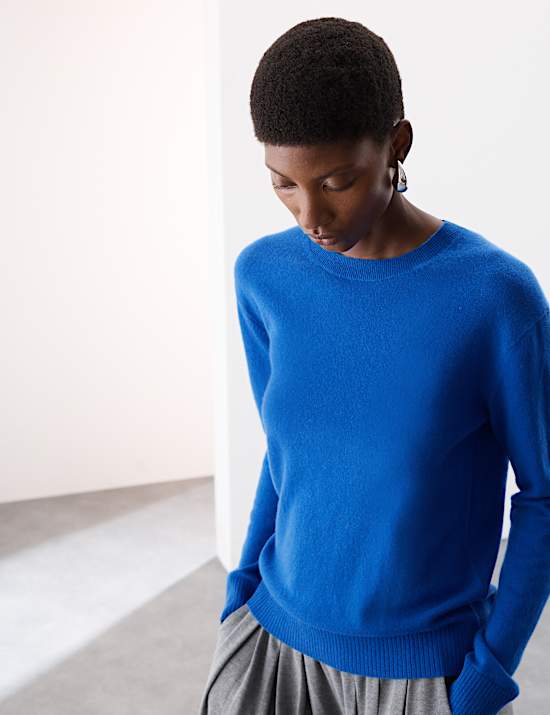 Pure Cashmere Crew Neck Jumper