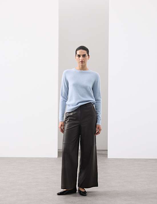 Pure Cashmere Crew Neck Jumper