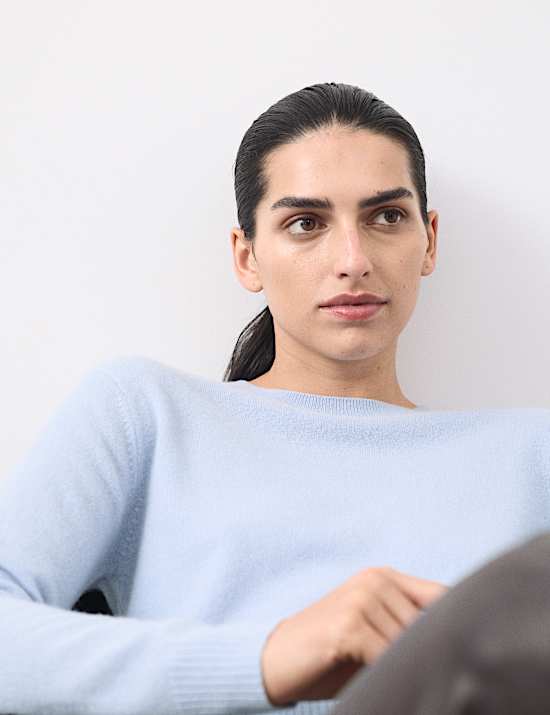 Pure Cashmere Crew Neck Jumper