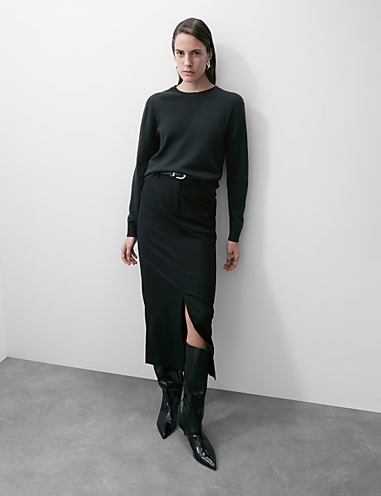 Pure Cashmere Crew Neck Jumper