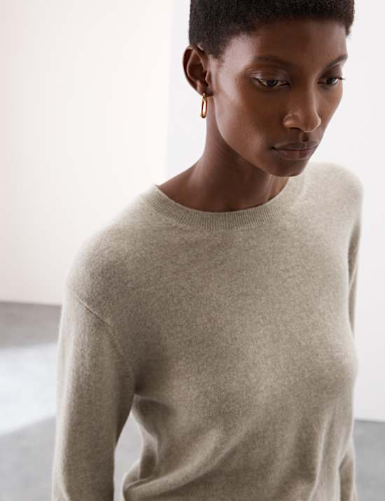 Pure Cashmere Crew Neck Jumper