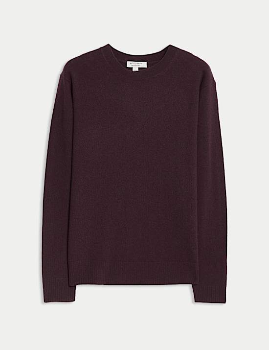 Pure Cashmere Crew Neck Jumper