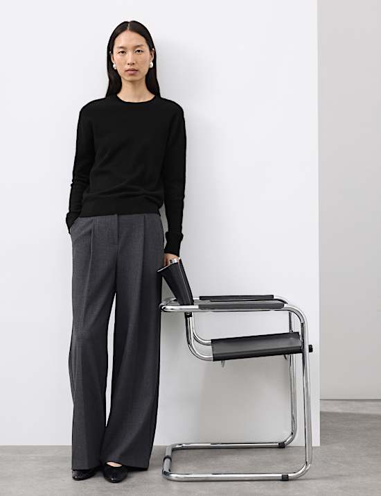 Pure Cashmere Crew Neck Jumper