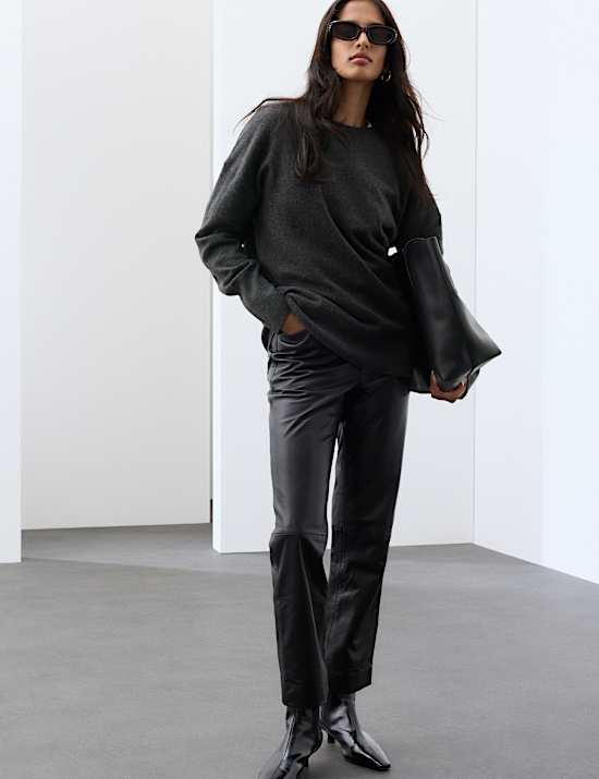 Pure Cashmere Longline Jumper