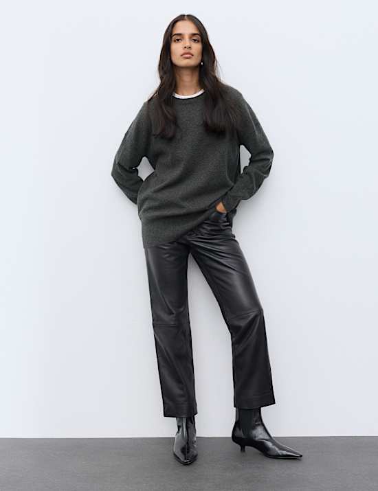 Pure Cashmere Longline Jumper