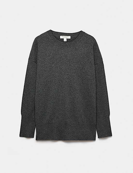 Pure Cashmere Longline Jumper