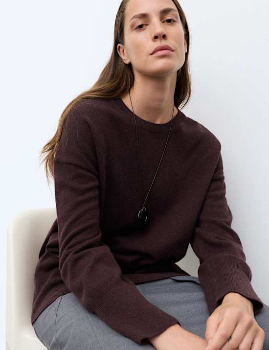 Pure Cashmere Longline Jumper