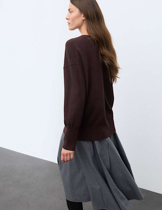 Pure Cashmere Longline Jumper