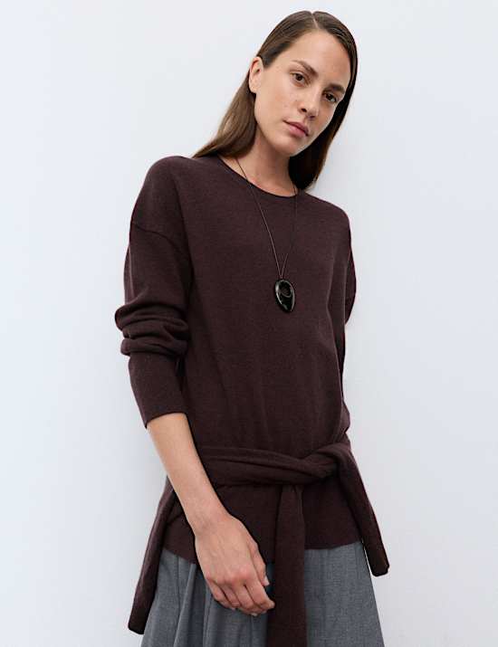 Pure Cashmere Longline Jumper
