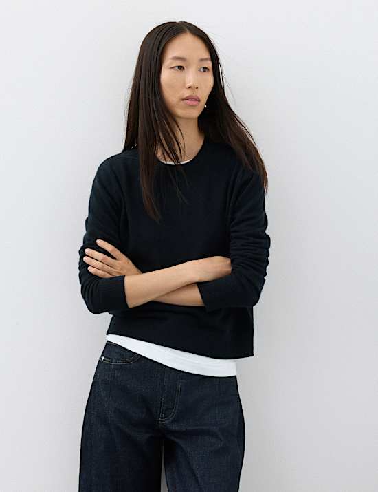 Pure Cashmere Crew Neck Jumper
