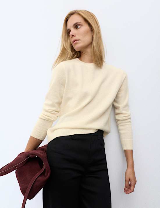 Pure Cashmere Crew Neck Jumper