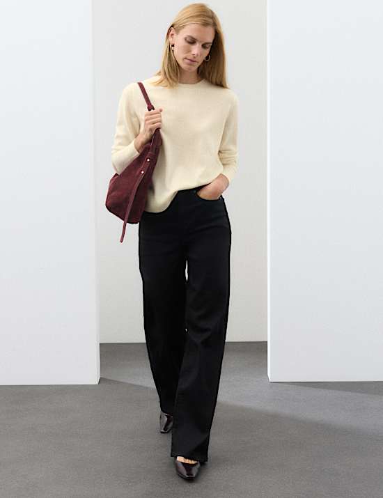 Pure Cashmere Crew Neck Jumper